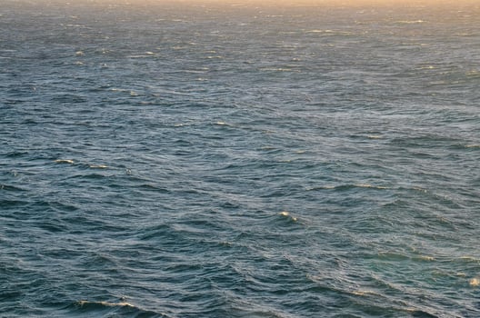 Sea with waves photo