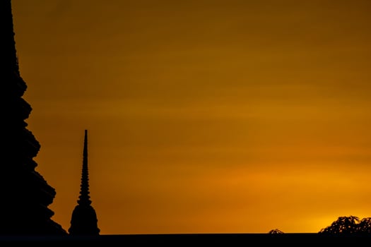 Old oriental temple photo