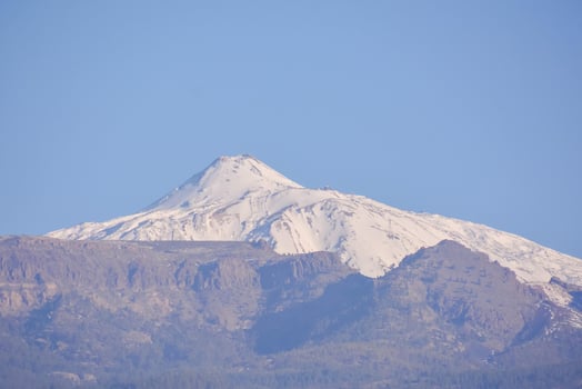 Scenic mountain landscape photo