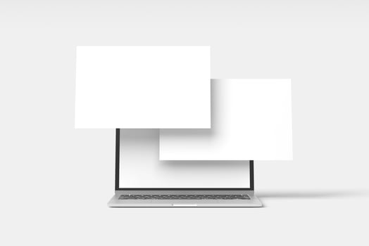 Laptop Image Mockup photo