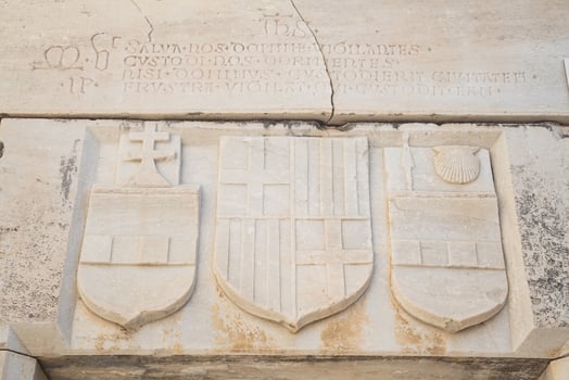 Knight Symbols in Bodrum Castle photo