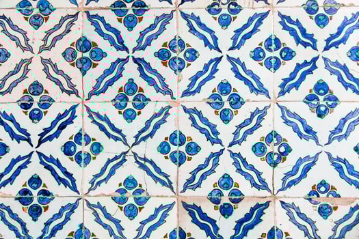 Blue Tiles in Topkapi palace photo