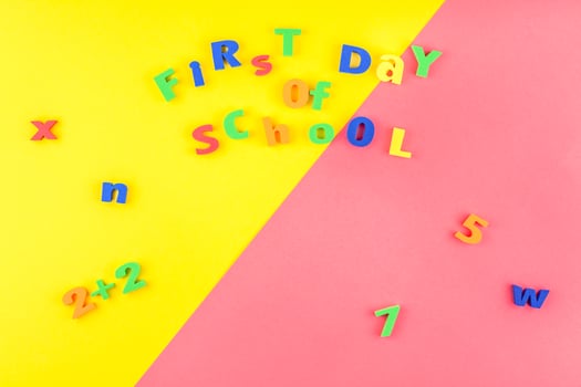 Back to school concept photo