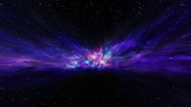 Night beutyful color Space and star background photo