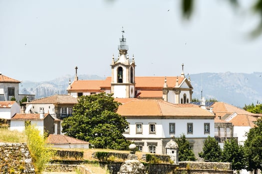 Buildings in the city photo