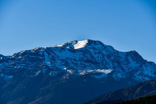 Scenic mountain view photo