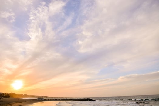 Scenic coastal view photo
