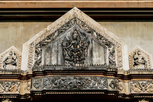 Asian traditional sculpture photo
