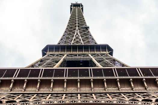 The Eiffel Tower in Paris, France photo