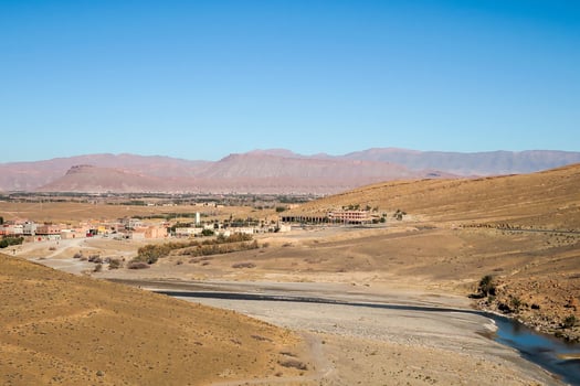 Landscape in Morocco photo