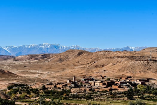 Landscape in Morocco photo