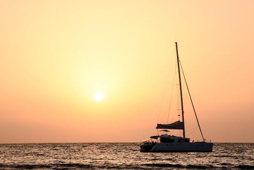 Sunset ocean view photo