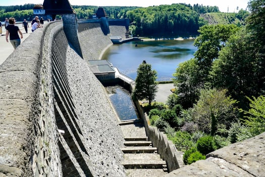 Stairs to water photo