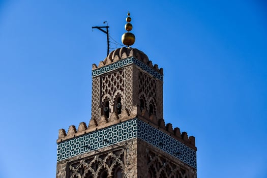 Mosque in Marrakech photo