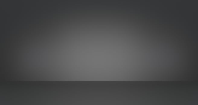 Black Background studio . Studio backdrop wallpaper inside room. Abstract dark gray gradient spotlight floor texture background. photo