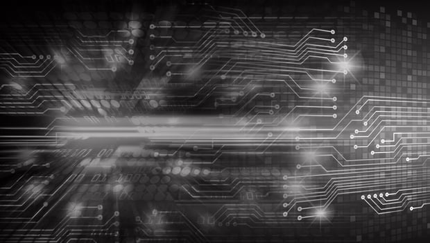 Cyber Technology Modern Background photo