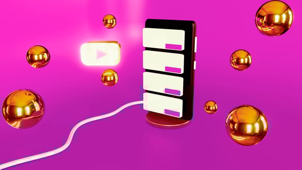 Youtube UI 3d photo