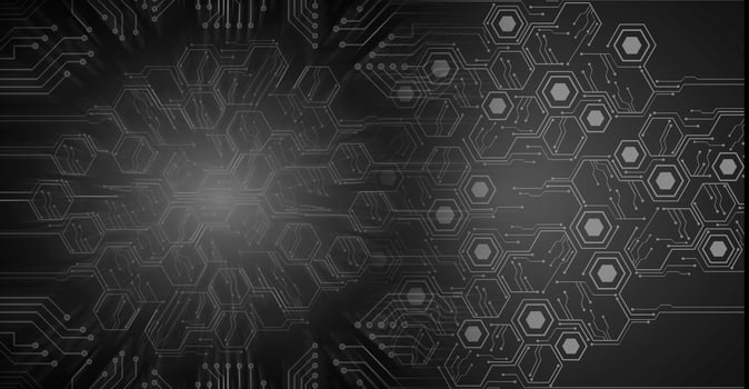 cyber circuit future technology concept background photo