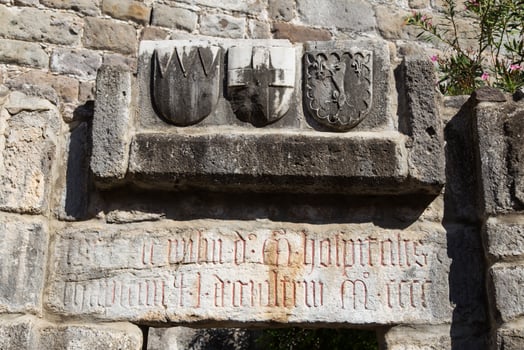 Knight Symbols in Bodrum Castle photo