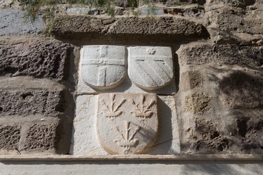 Knight Symbols in Bodrum Castle photo
