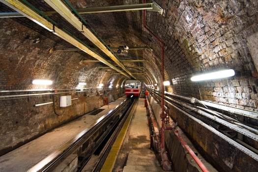 Old Tunnel Line from Karakoy to Istiklal Street, Istanbul photo