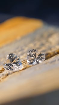 Natural Sapphire gemstone, Jewel or gems on black shine color, Collection of many different natural gemstones amethyst, photo