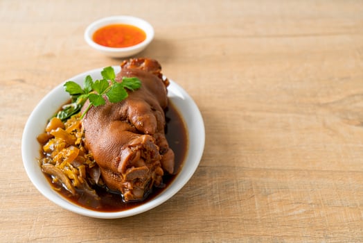 Stewed Pork Knuckle or Stewed Pork Leg photo