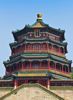 Temple in Summer Palace photo
