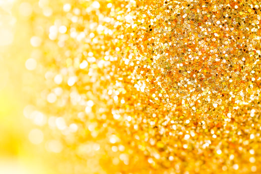 Golden shiny glitter texture background. Happy new year and Christmas background. photo