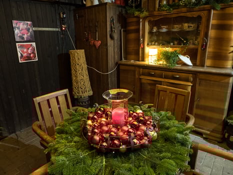 winter garden in germany photo