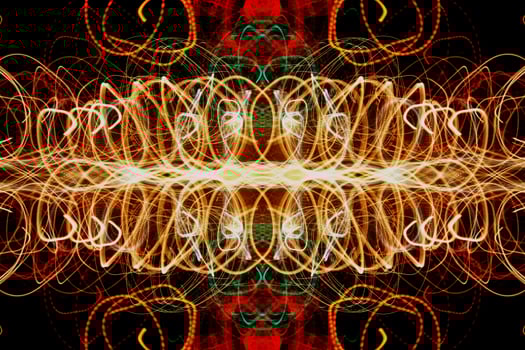 Night light line,abstract background photo