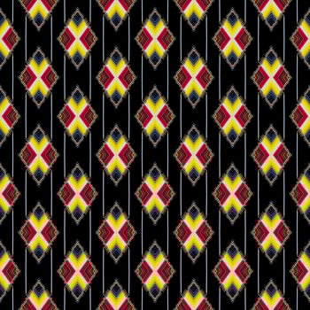 seamless closeup color pencil on black paper, Abstract pattern photo