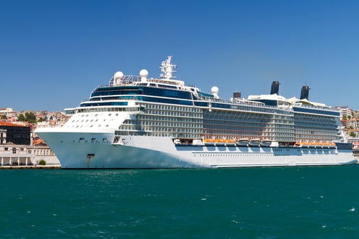 Cruise Ship in Istanbul photo