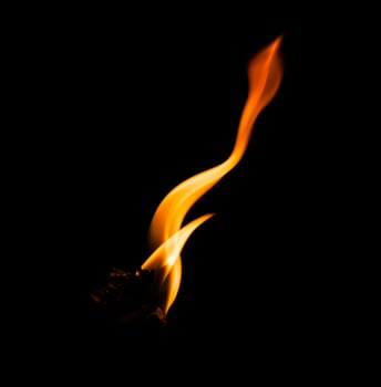 Fire flames background photo