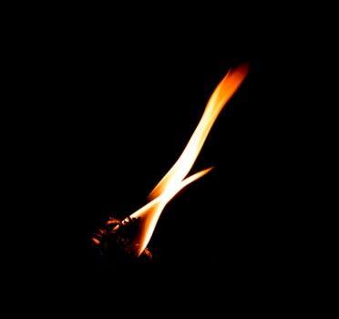 Fire flames background photo