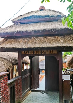 Sade traditional village village, Lombok, West Nusa Tenggara, Indonesia photo