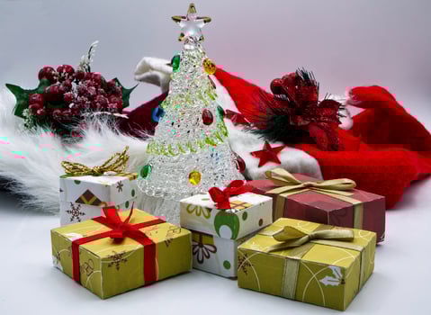 Christmas decoration. Christmas ornaments. Merry Christmas concept. photo