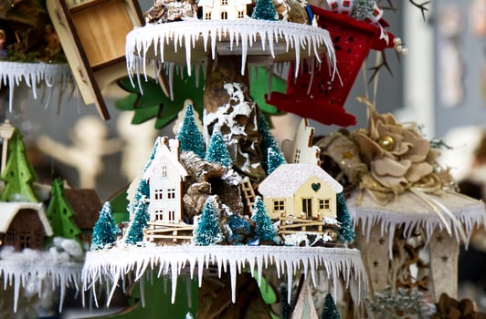 Christmas decoration. Christmas ornaments. Merry Christmas concept. photo