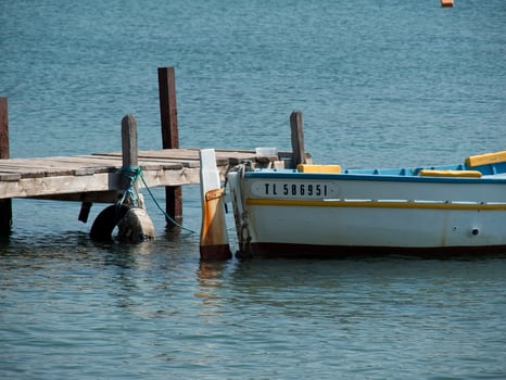 sanary sur mer in france photo