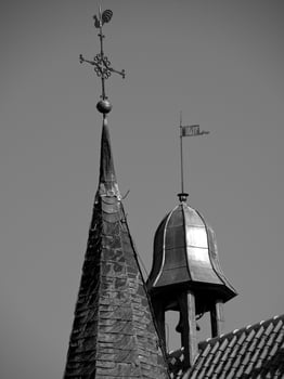 old castle in the german muensterland photo