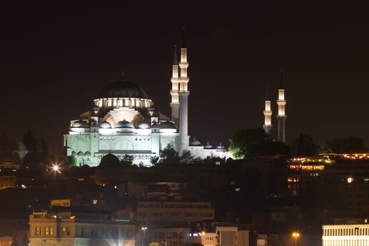 Suleymaniye Mosque in Istanbul photo