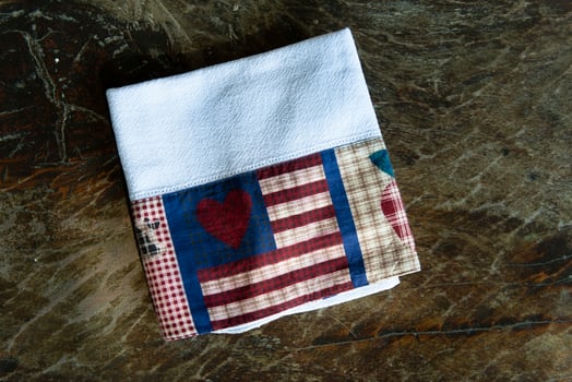 handmade dish cloth photo