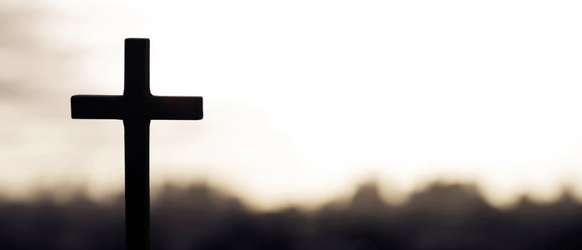 The cross symbolizes the faith of Jesus. photo