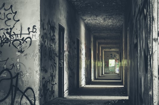 Places abandoned over time photo