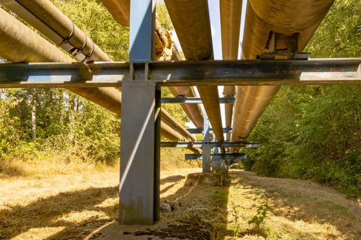 Pipeline of the industry for various liquids photo