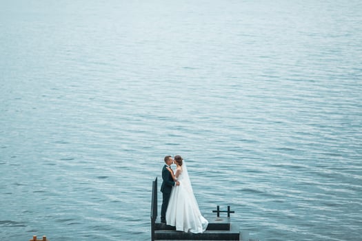 Married couple portrait photo