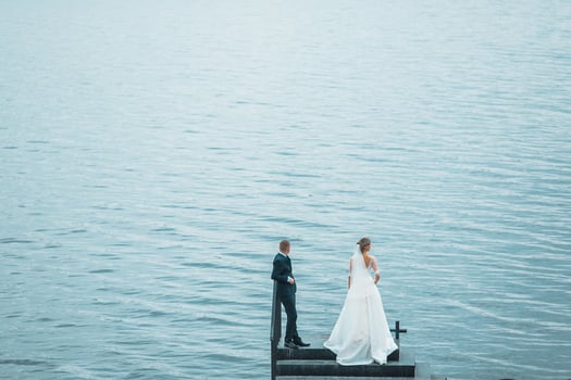Married couple portrait photo