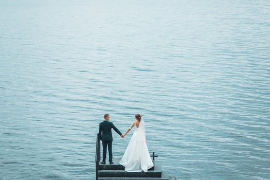 Married couple portrait photo