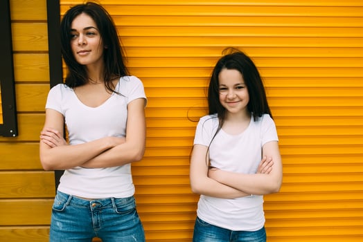 Mom and daugther photo