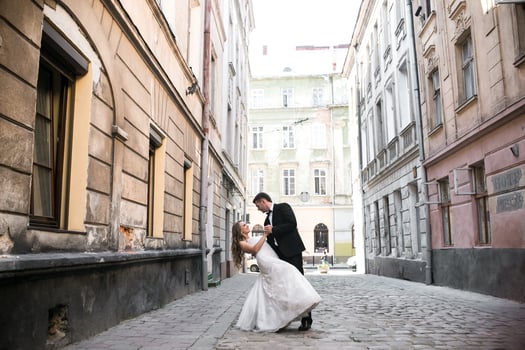 Married couple portrait photo
